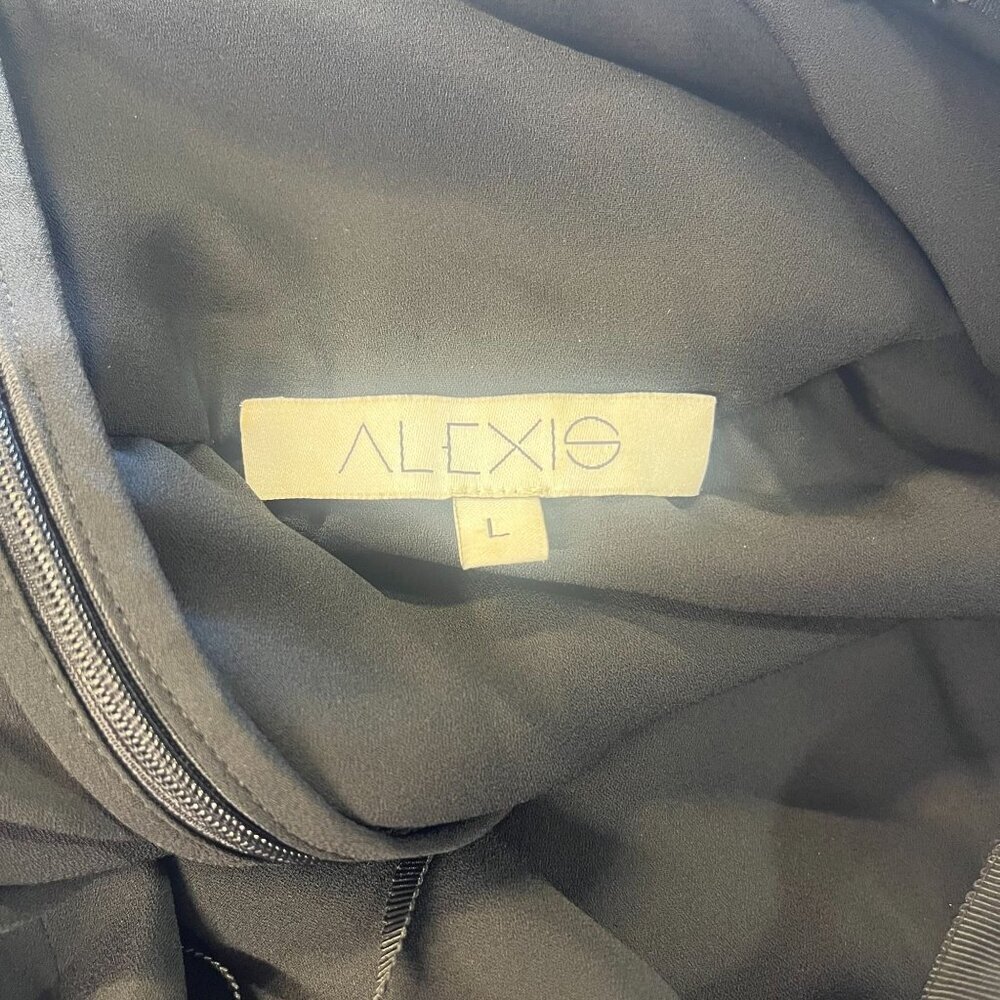 Alexis Poppy Tulle Dress Ladies Size Large Black Color Holiday Prom Evening - Picture 10 of 13